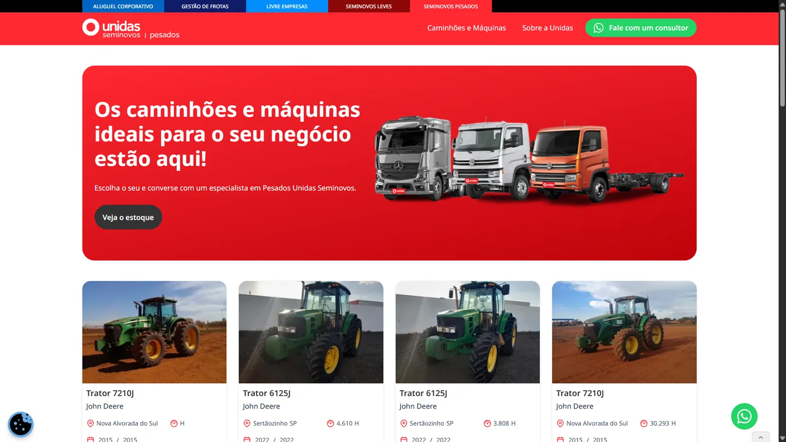 Unidas Seminovos Pesados